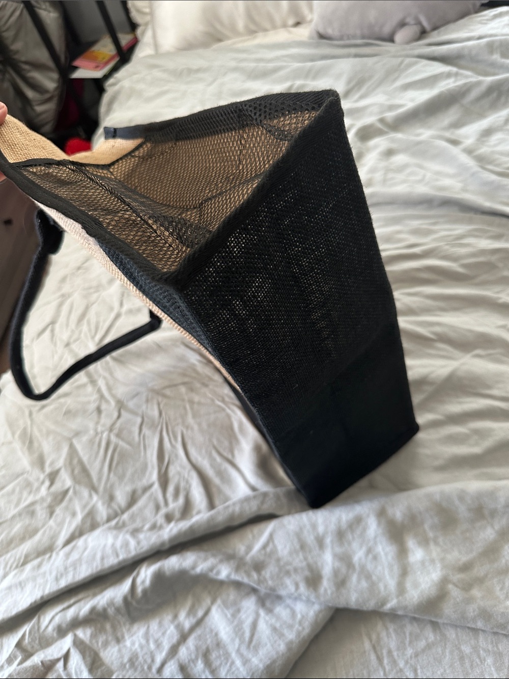 Woven A tote - Picture 3 of 5